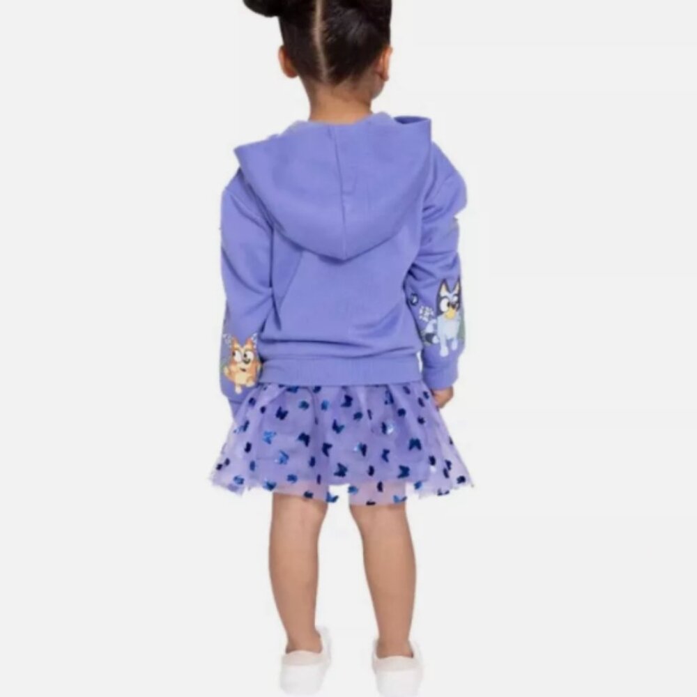 Bluey Ludo Studio Character Kids' 3-piece Tutu Set 4T - Picture 9 of 10